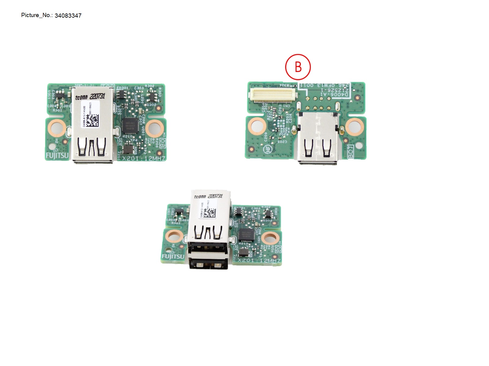 I/O ADD-IN PORT 2X USB-A I/O ADD-IN PORT 2X USB-A