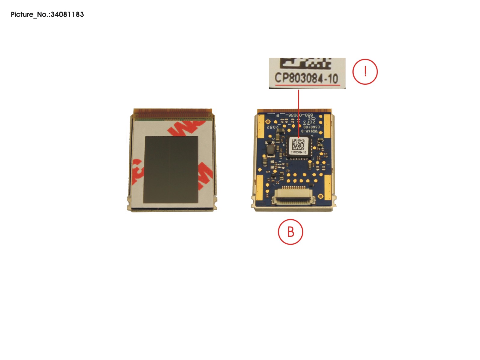 SUB BOARD, FINGERPRINT