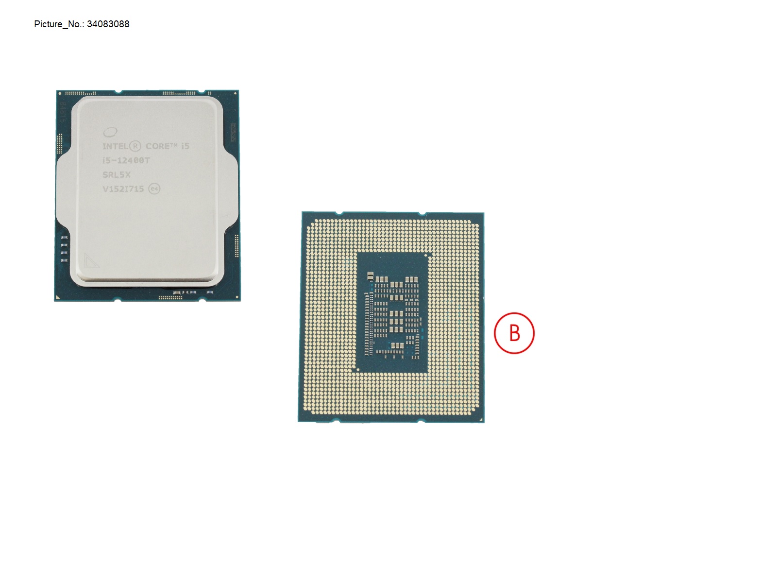 CPU INTEL CORE I5-12400T 1,8 GHZ 35W