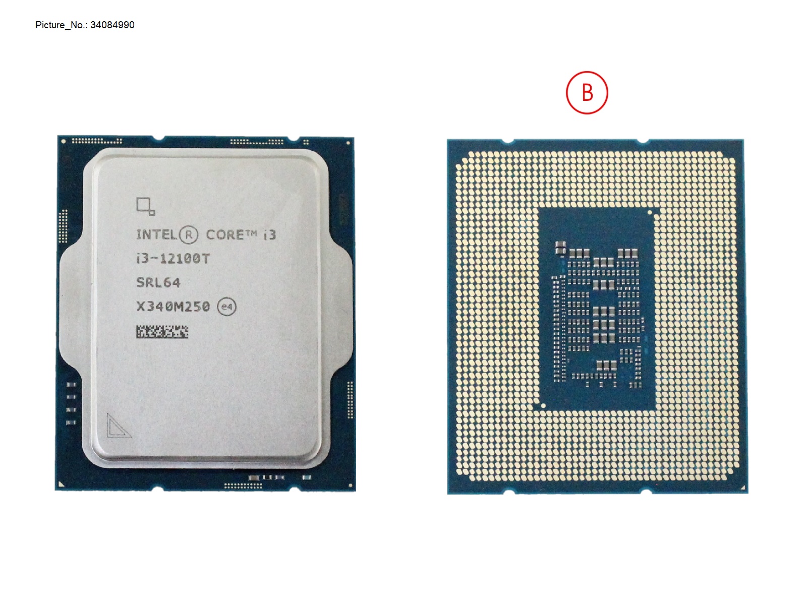 CPU INTEL CORE I3-12100T 2,2 GHZ 35W