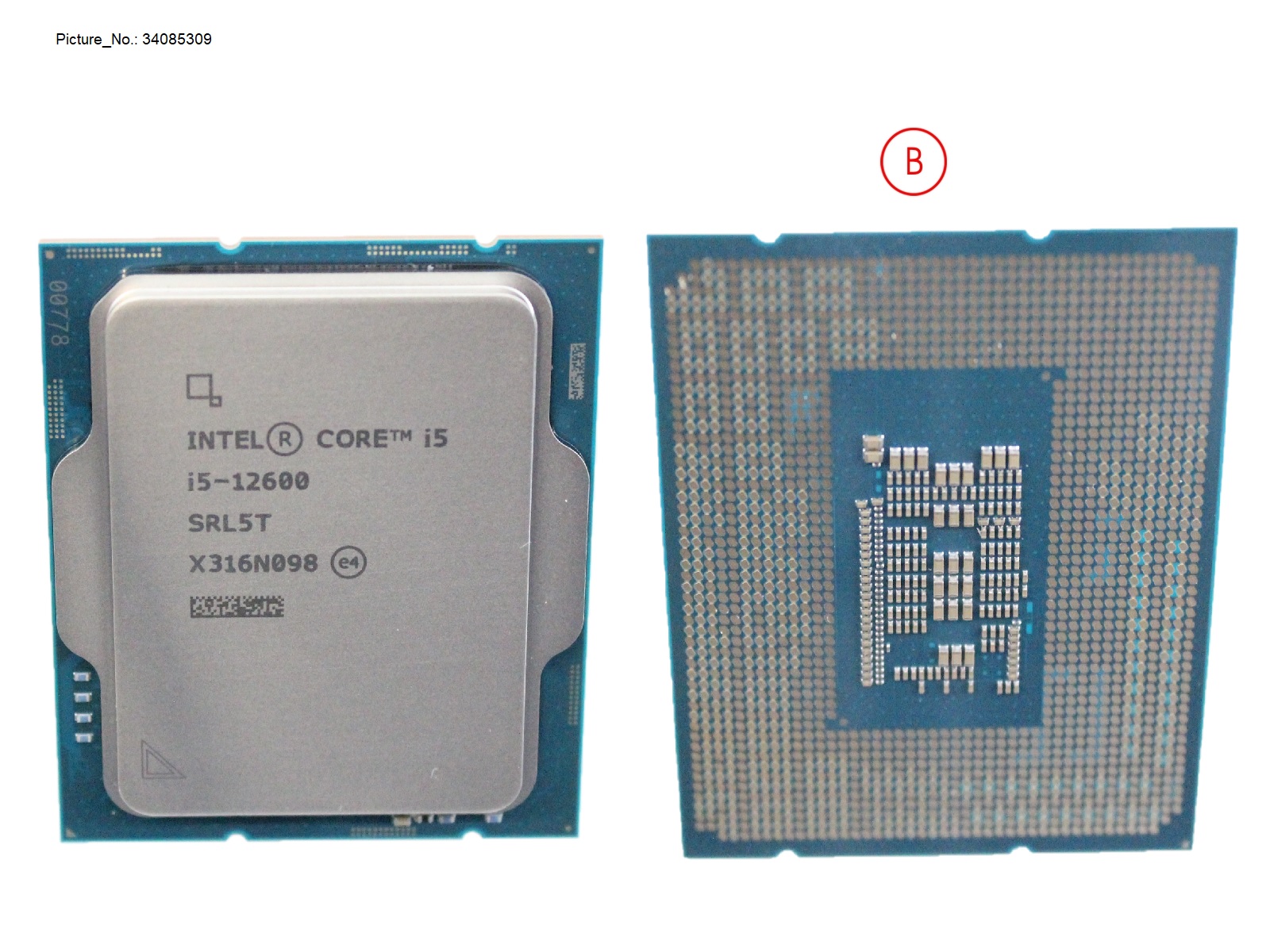 CPU INTEL CORE I5-12600 3,3GHZ 65W