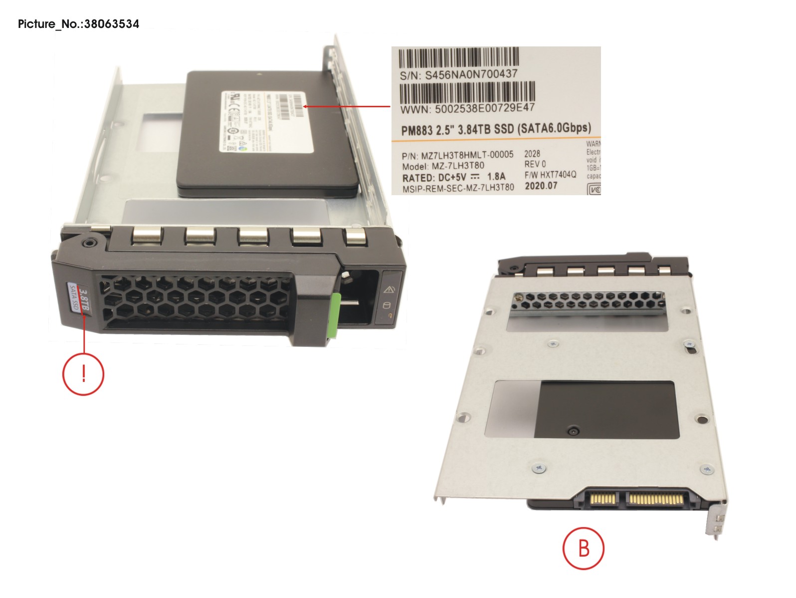 SSD SATA 6G RI 3840GB IN LFF SLIM SSD SATA 6G RI 3840GB IN LFF SLIM