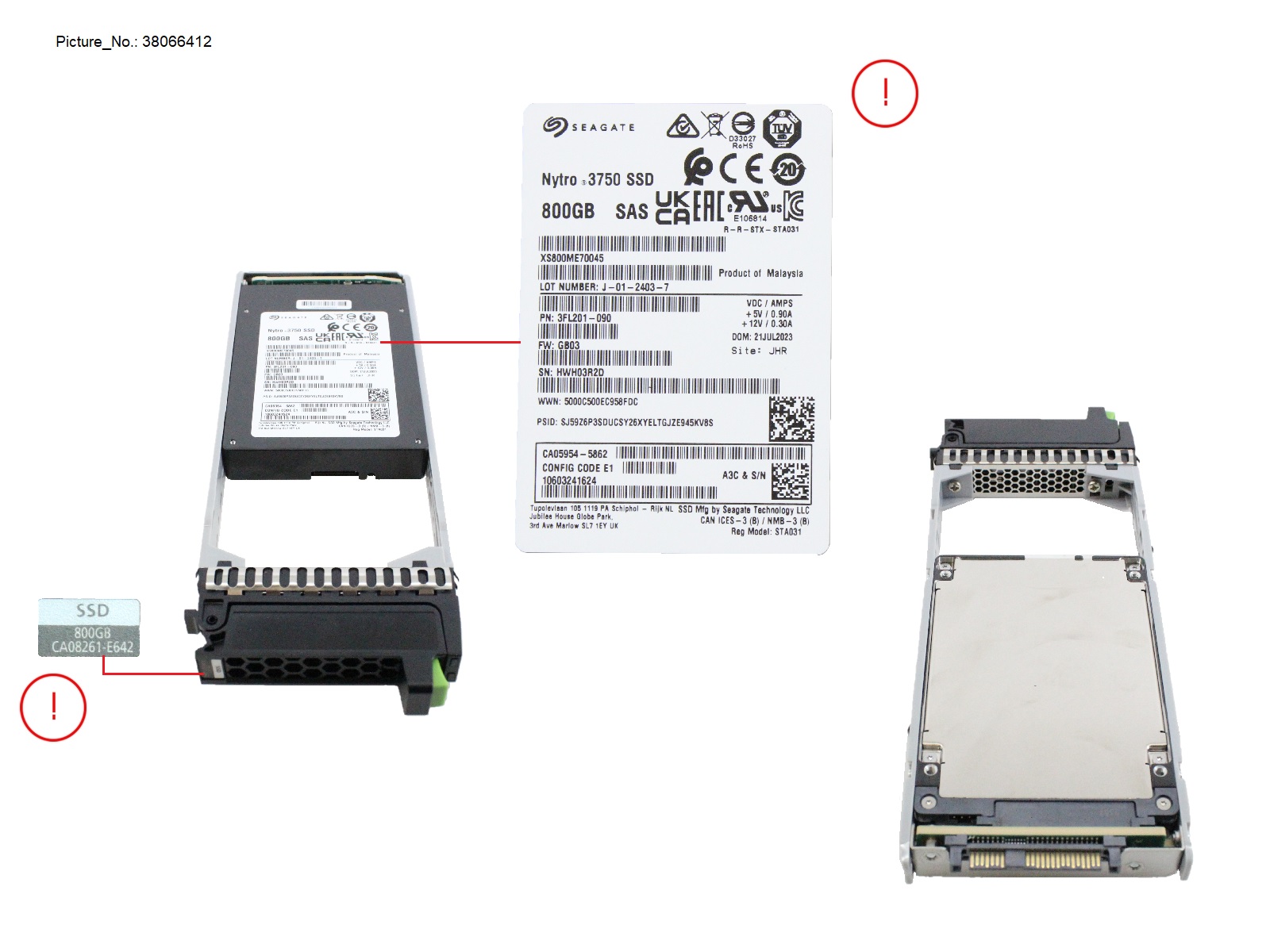 DX/AF SSD SAS 2.5 800GB 12G