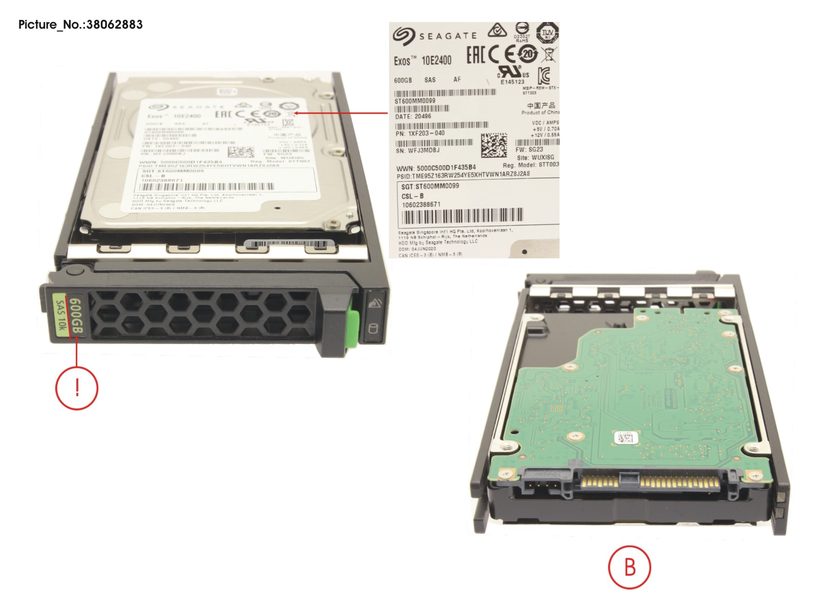 HD SAS 12G 600GB 10K 512E HOT PL 2.5 EP