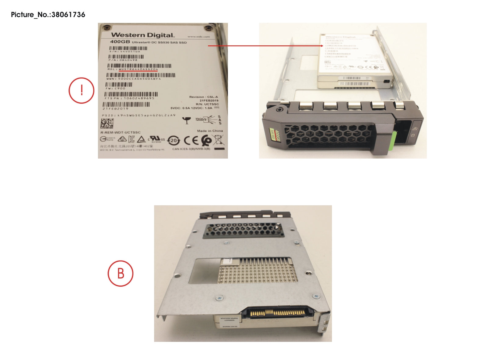 SSD SAS 12G 400GB MIXED-USE 3.5 H-P EP