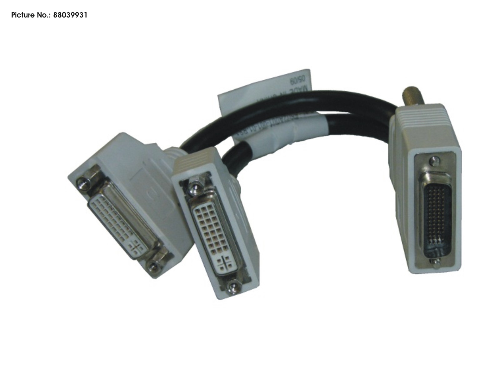 FUJITSU CABLE DMS59 TO DUAL DVI-I