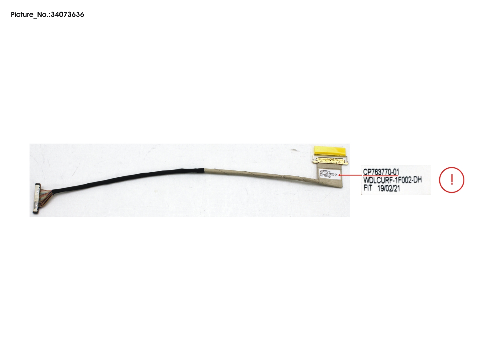 FUJITSU CABLE, LCD