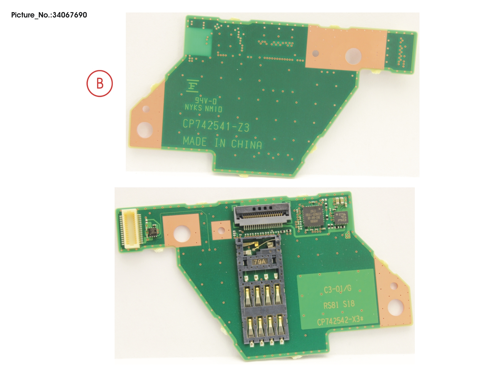 SUB BOARD, SMARTCARD