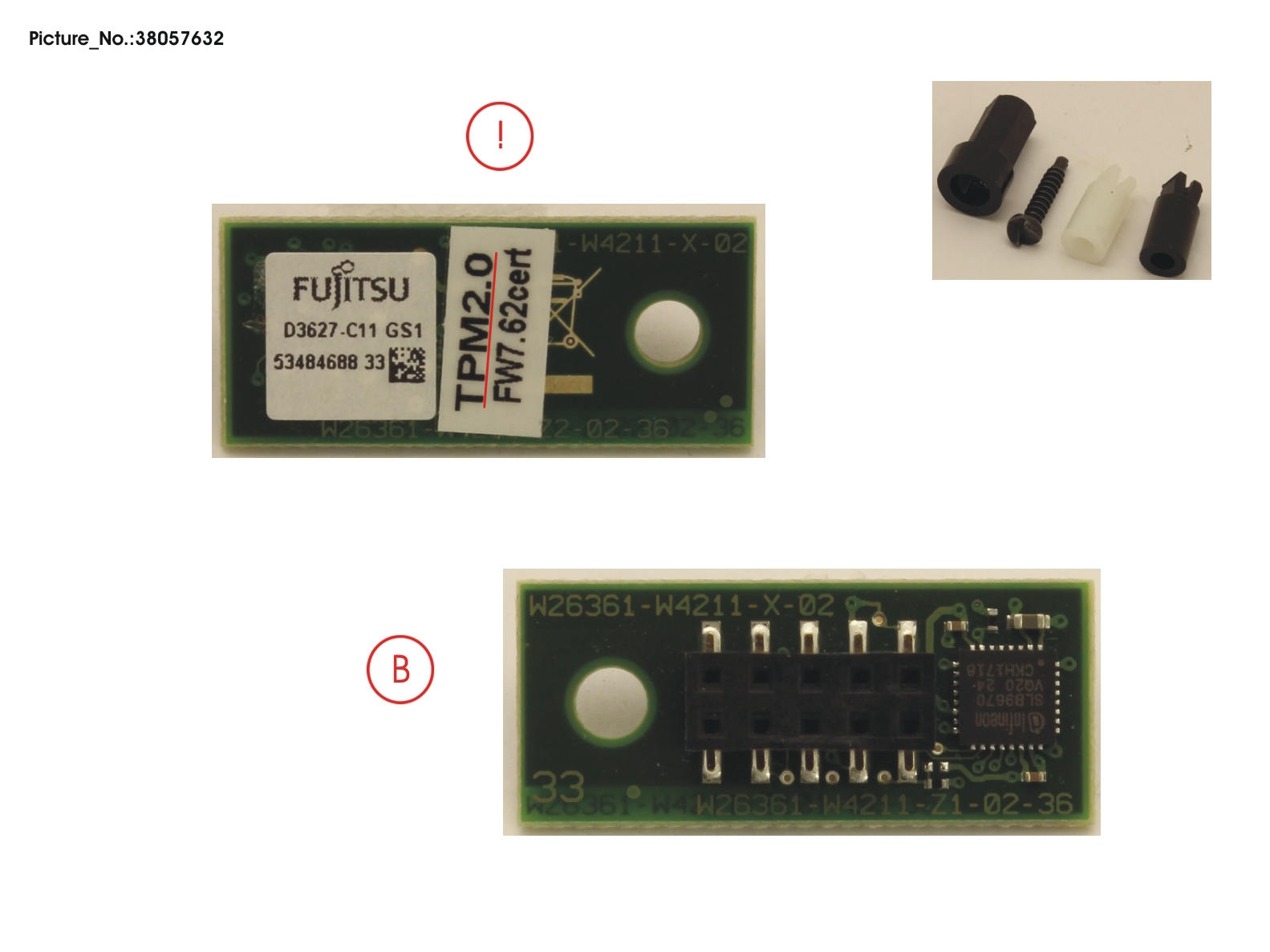 FUJITSU TPM 2.0 MODULE