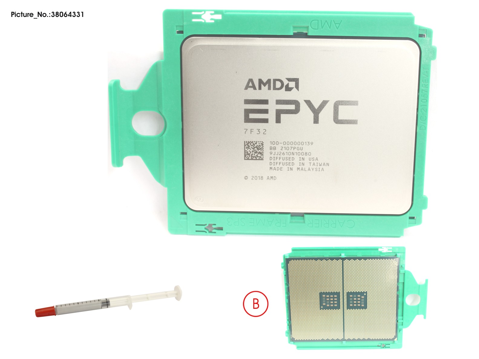 CPU SPARE AMD EPYC 7F32