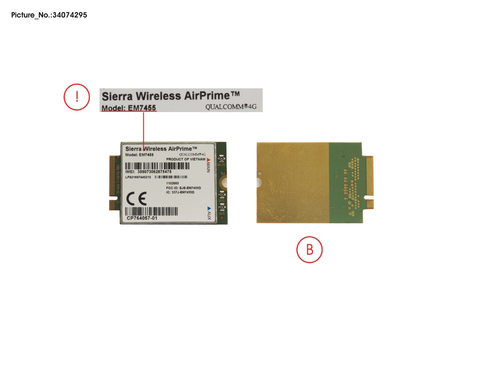 LTE MODULE 7455