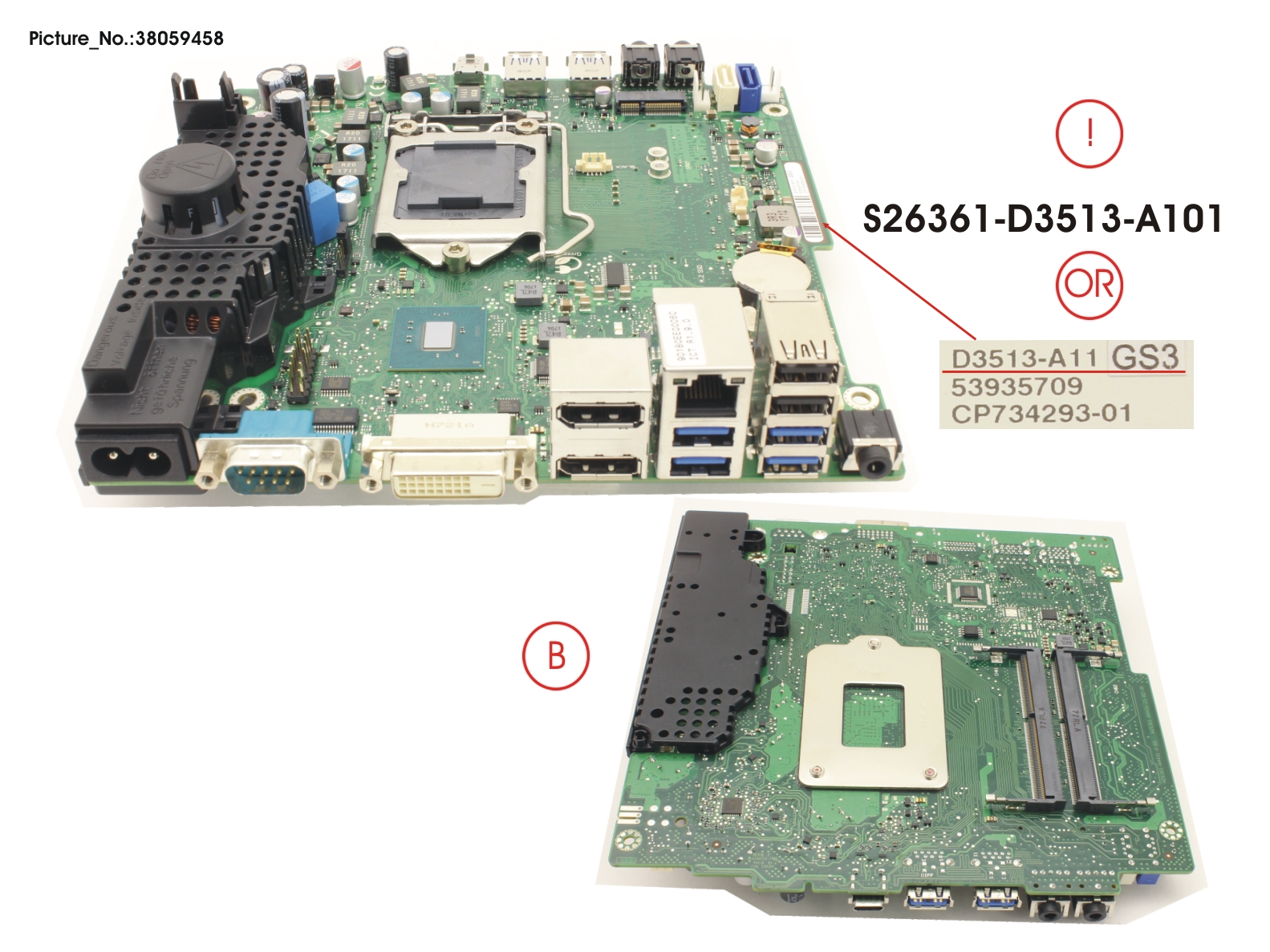 MAINBOARD D3513A