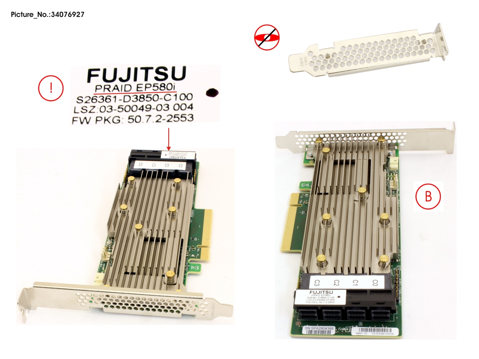 PRAID EP580I FH/LP PRAID EP580I FH/LP