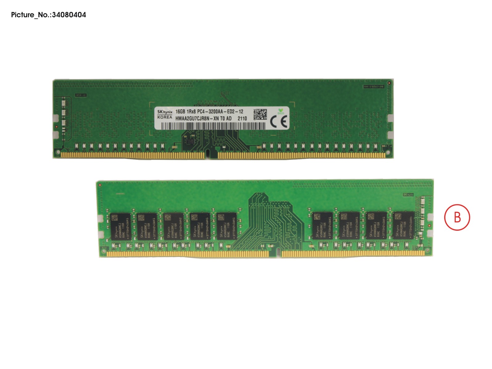 MEMORY 16GB DDR4-3200 ECC