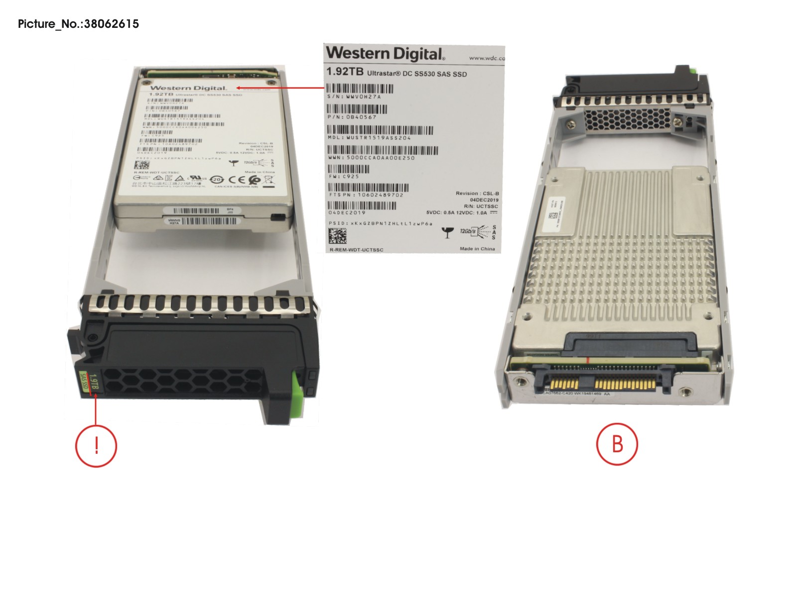 JX40 S2 TLC SSD 1.92TB RI