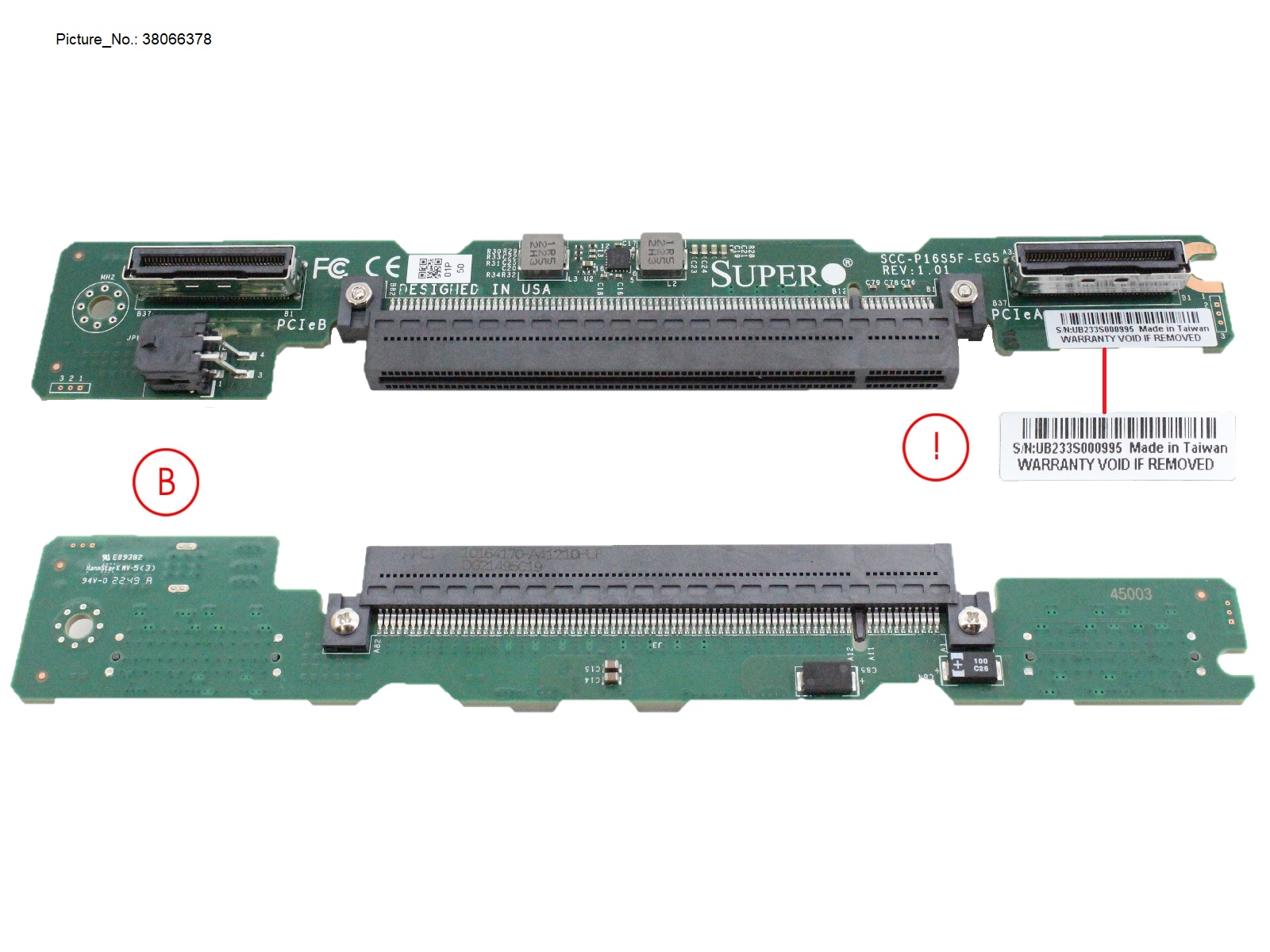 PCIE GEN5 RISER BOARD