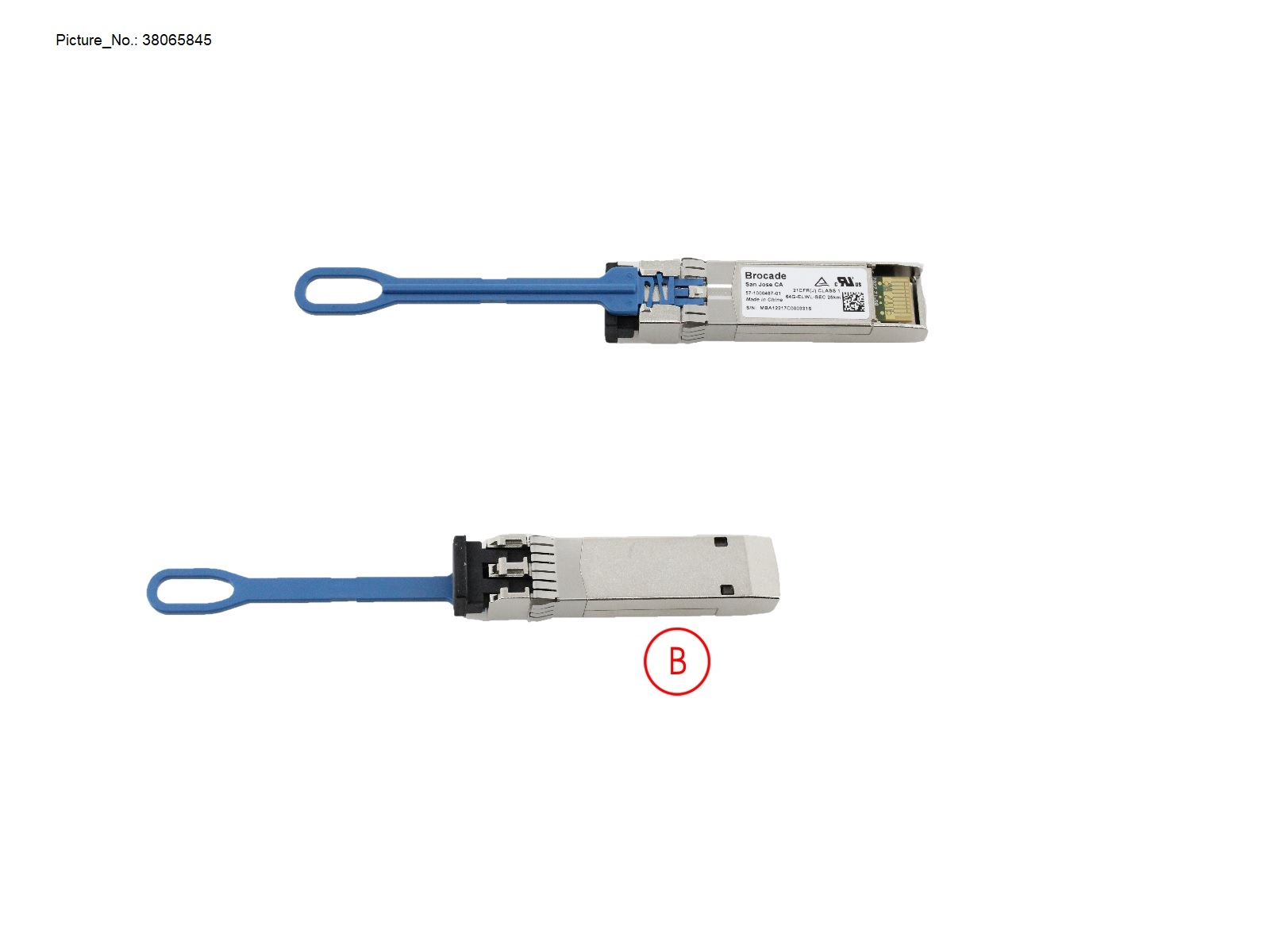 SFP+,ELWL,64G,25KM,1-PK,SECURE