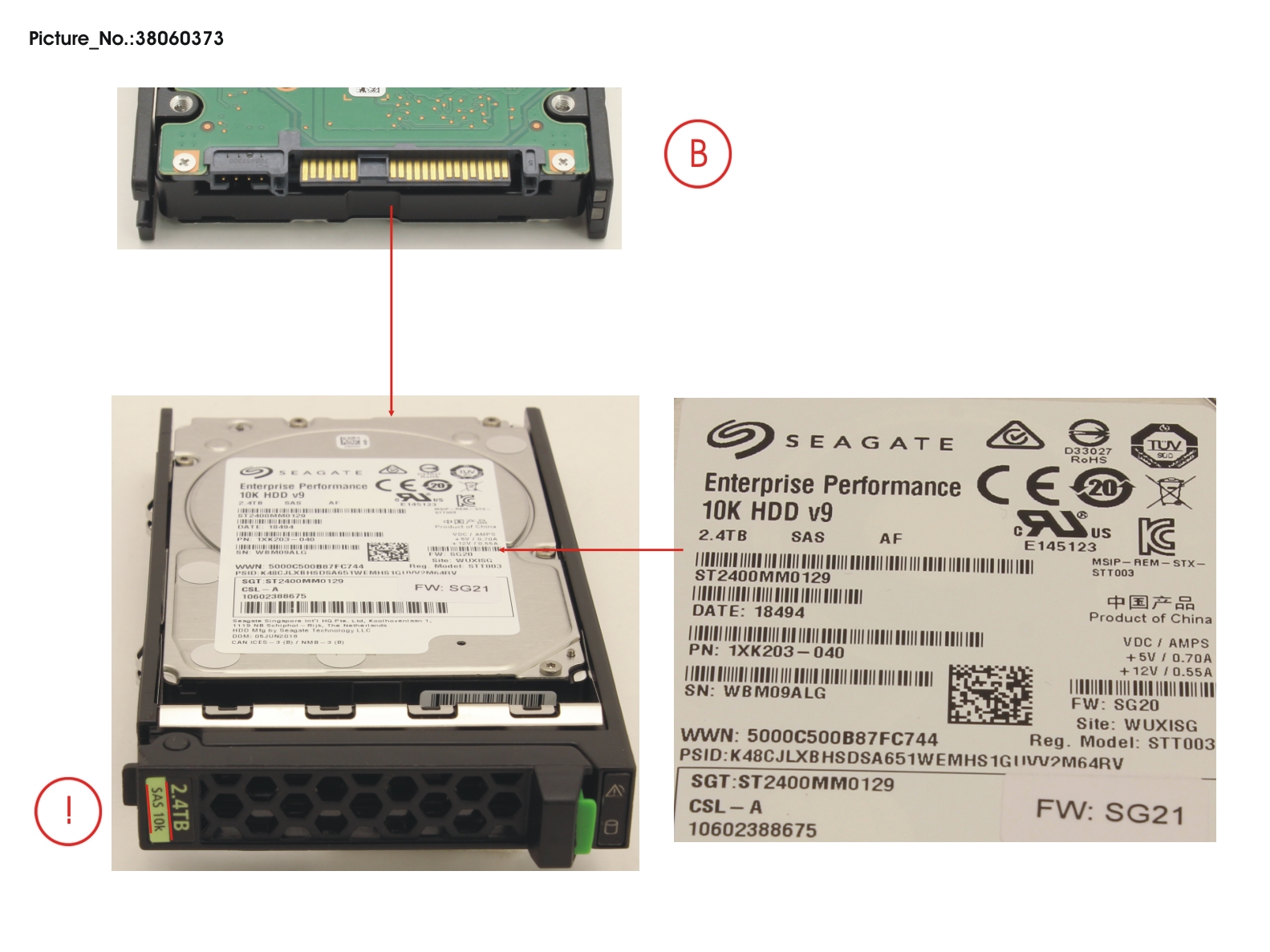 FUJITSU HD SAS 12G 2.4TB 10K 512E HOT PL 2.5  EP