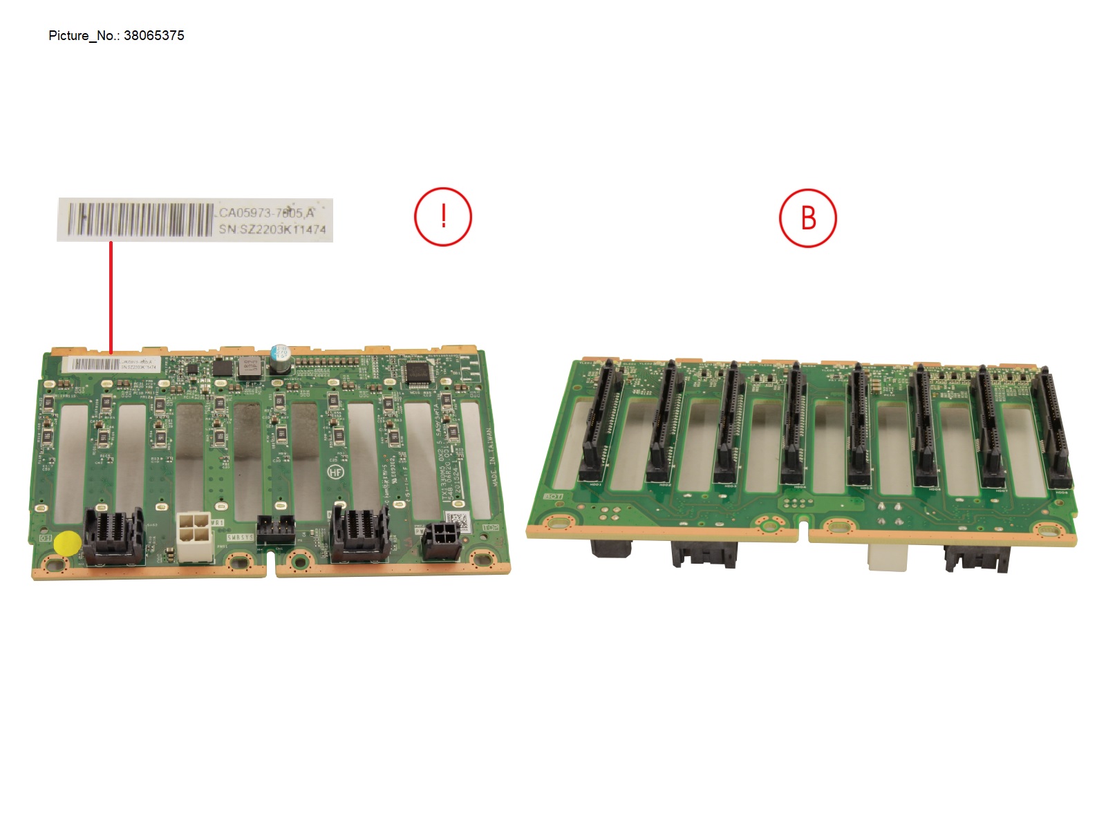 8X2.5 SAS/SATA HDD BP