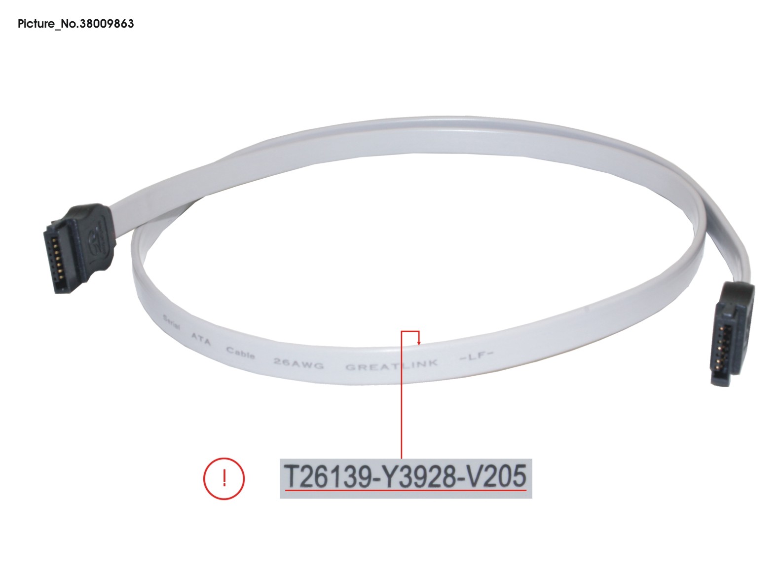 FUJITSU CABLE SATA 2XGER 750