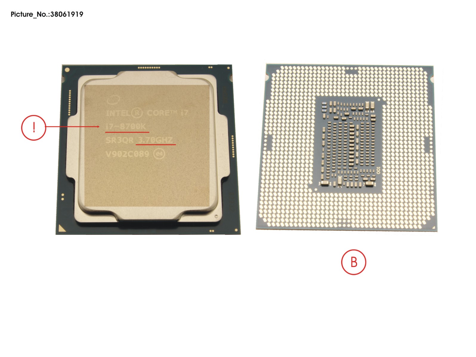 CPU CORE I7-8700K 3.7GHZ 95W