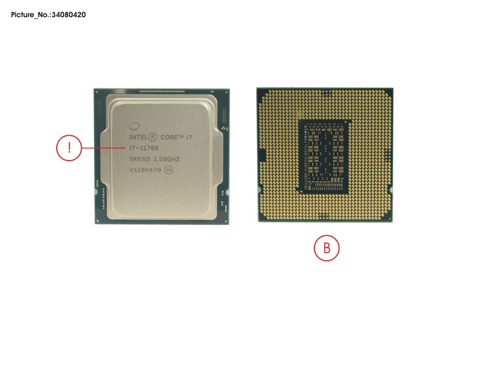 CPU INTEL CORE I7-11700 2,5GHZ 65W