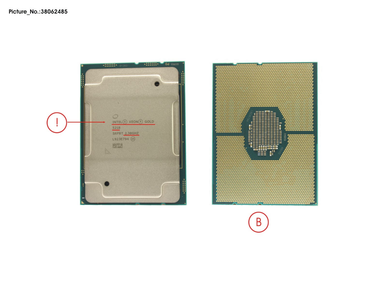 CPU INTEL XEON GOLD 5218 2300 125W