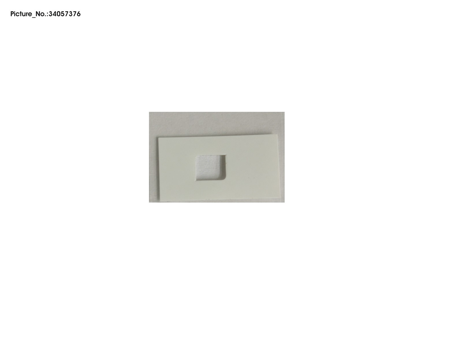 SHEET(18X10MM W/ HOLE 4,5X4MM)FOR WWAN