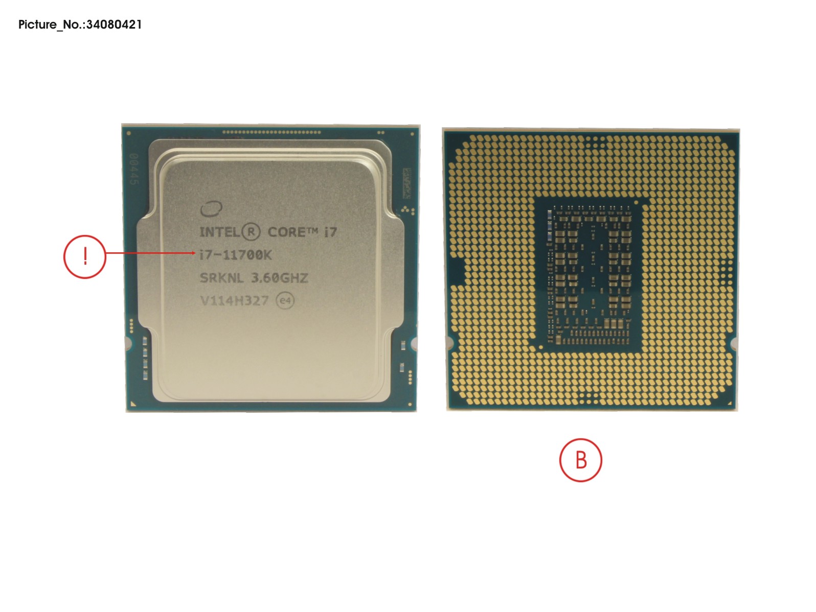 CPU INTEL CORE I7-11700K 3,6GHZ 125W