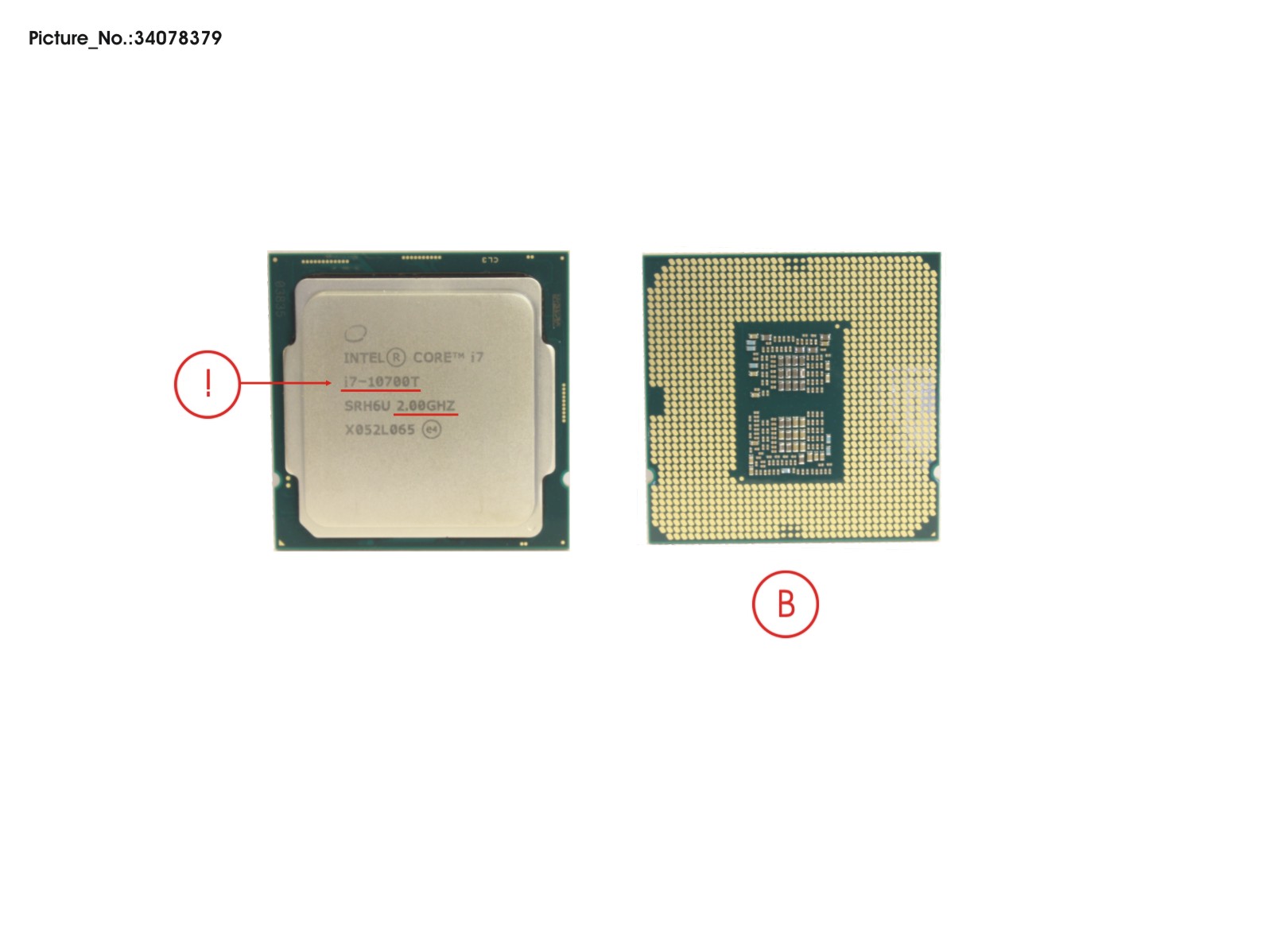 CPU INTEL CORE I7-10700T 2,0 GHZ 35W