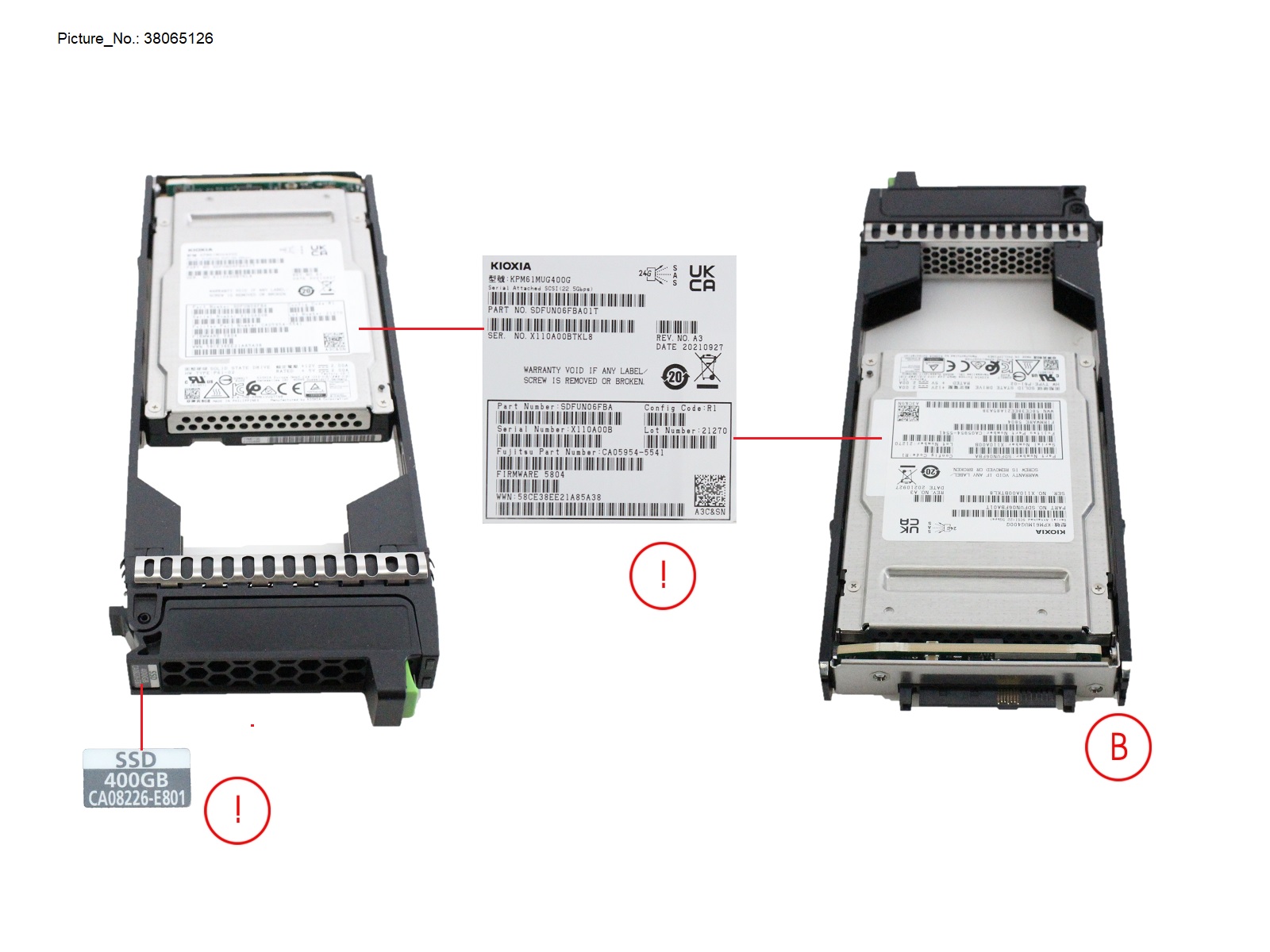 DX/AF SSD SAS 2.5 400GB 12G