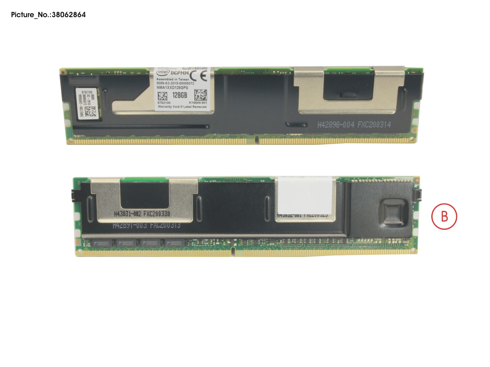 128GB (1X128GB) 1RX4 DCPMM-2666 ECC 128GB (1X128GB) 1RX4 DCPMM-2666 ECC