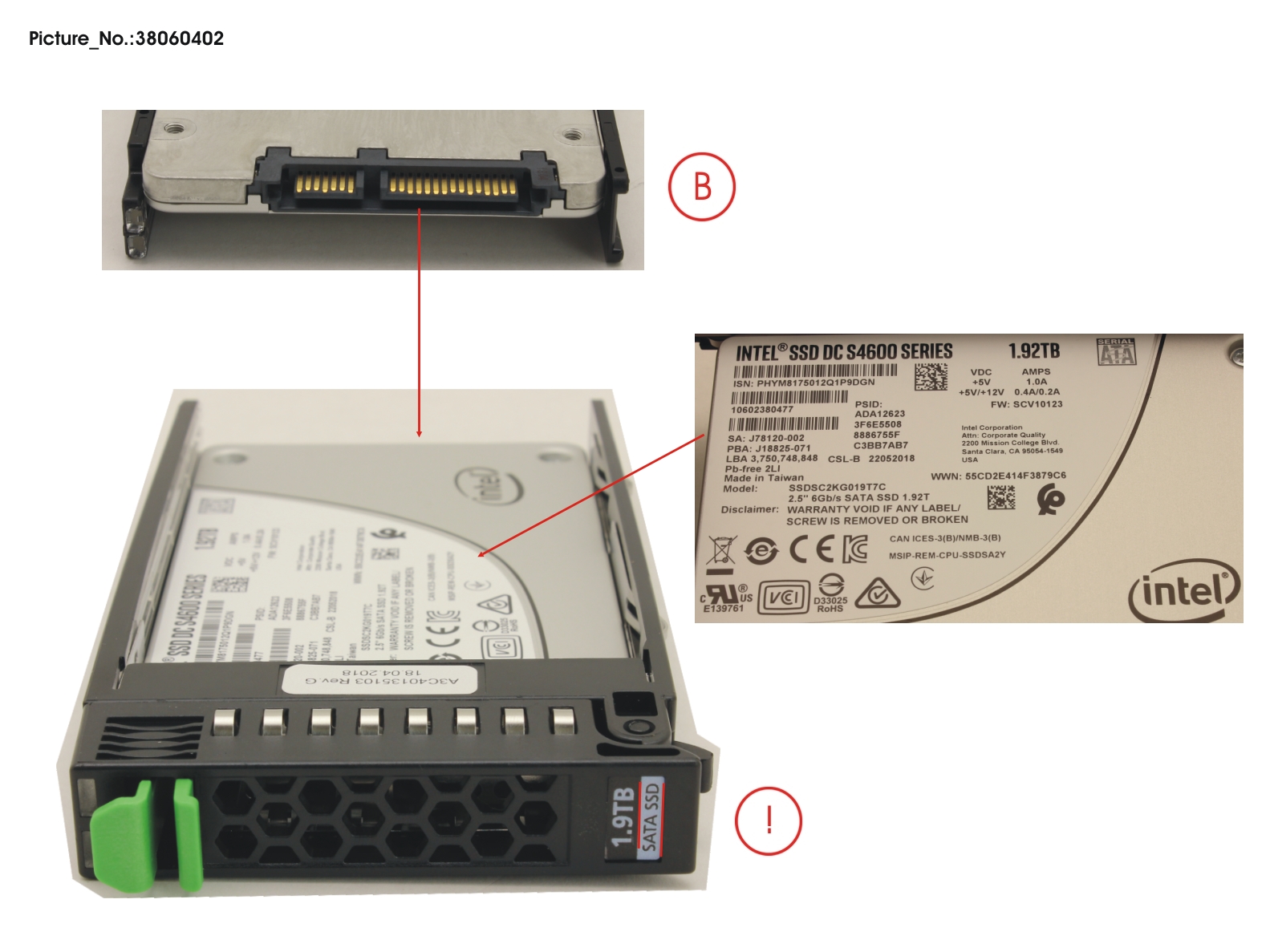 SSD SATA6G 1.92TB MIX-USE 2.5 HP S4600