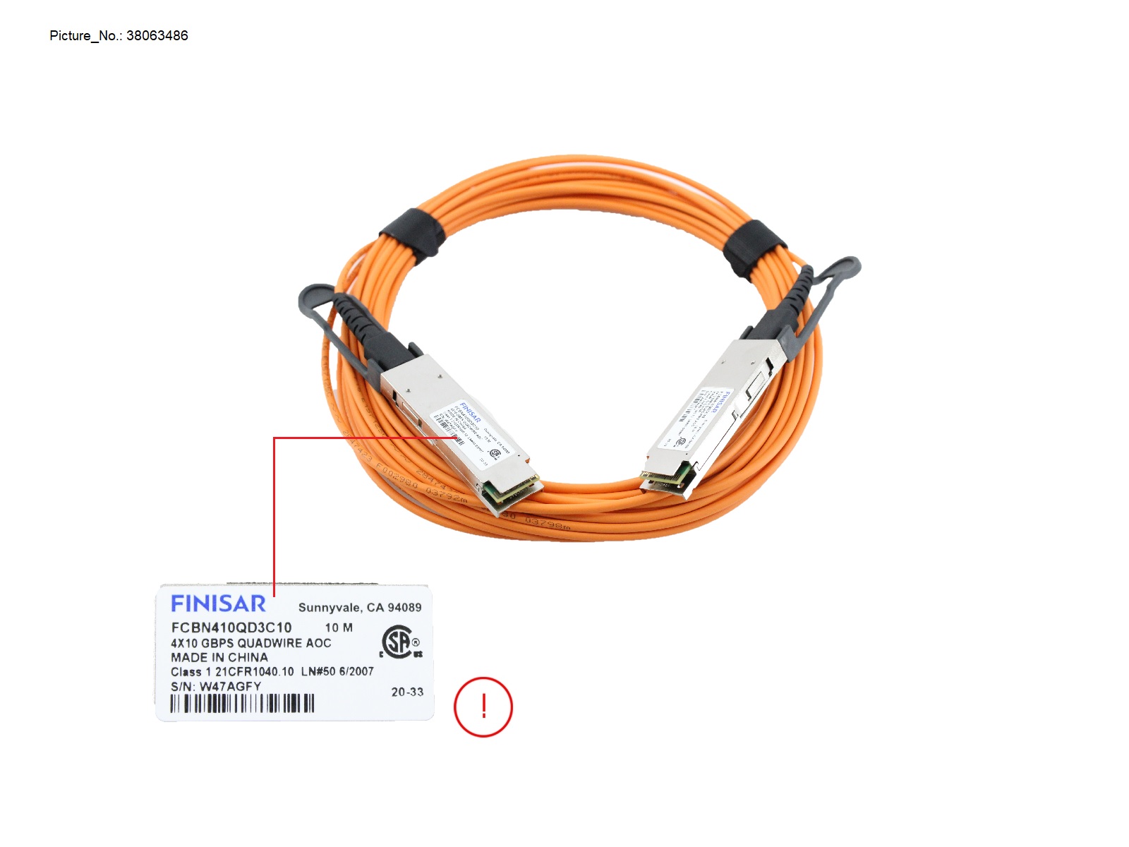 DX S3 HE QSFP+ AOC CABLE 10M DX S3 HE QSFP+ AOC CABLE 10M
