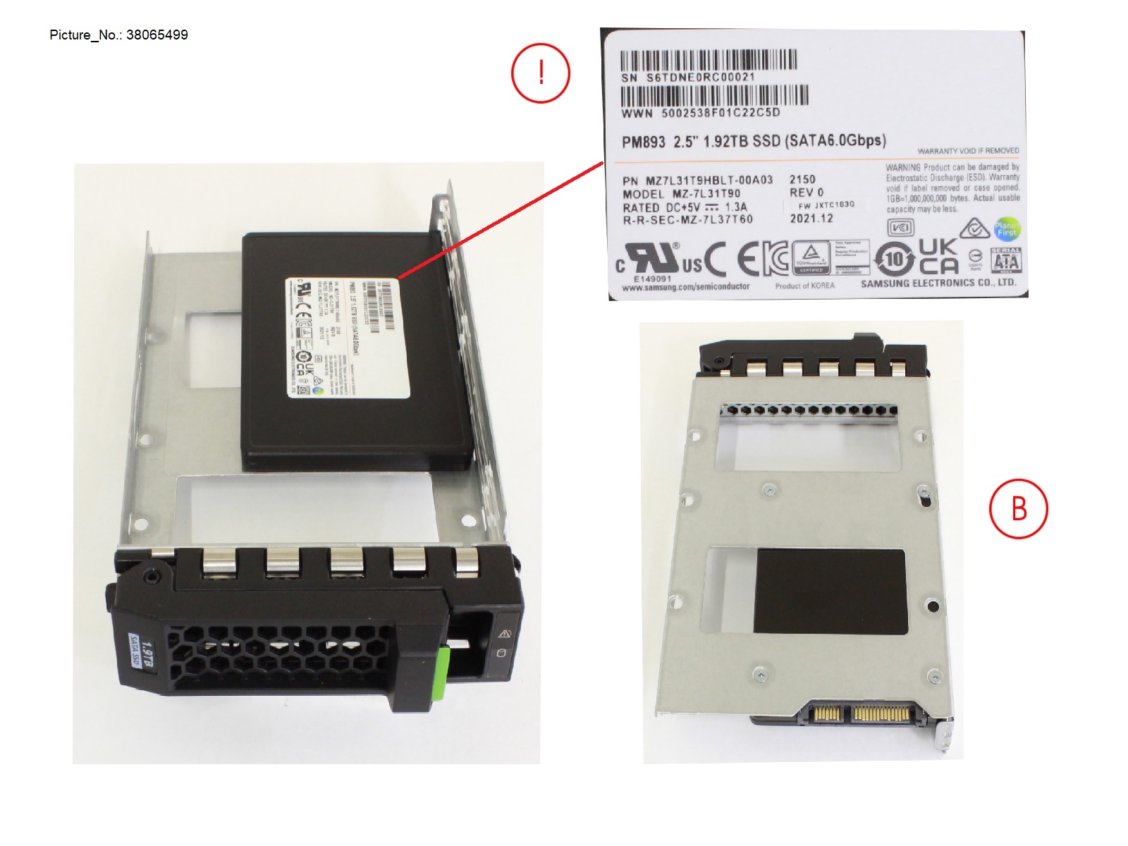 SSD SATA 6G 1.92TB RI LFF FOR NUTANIX SSD SATA 6G 1.92TB RI LFF FOR NUTANIX