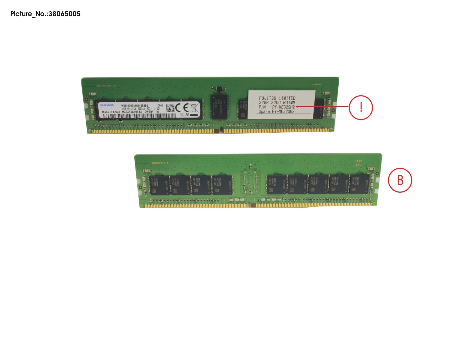 DDR4 3200 RDIMM 1RX4 32GB DDR4 3200 RDIMM 1RX4 32GB