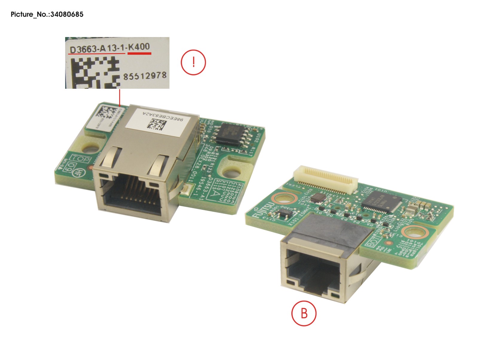 FUJITSU I/O ADD-IN PORT LAN