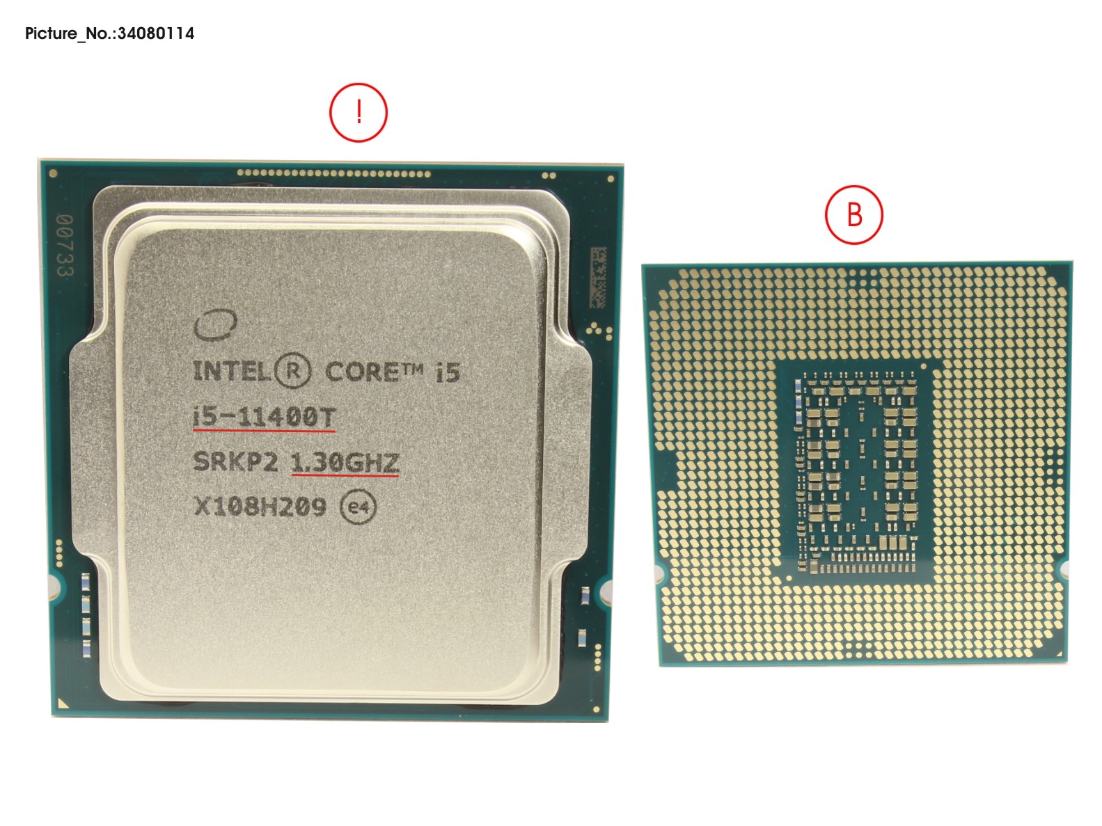 CPU INTEL CORE I5-11400T 1,3GHZ 35W