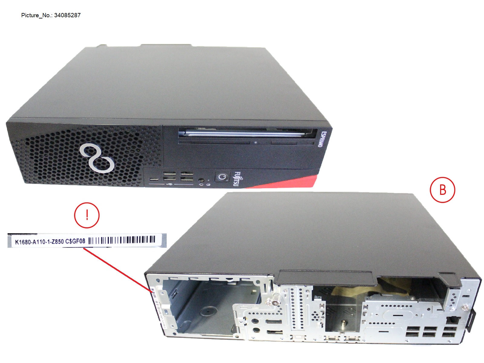 CHASSIS KIT ESP D7012/D9012 CHASSIS KIT ESP D7012/D9012