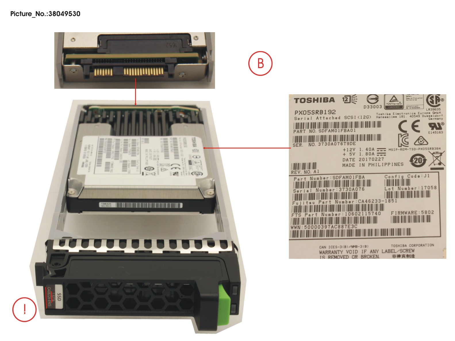 DX MLC SSD SAS 2.5 1.92TB 12G