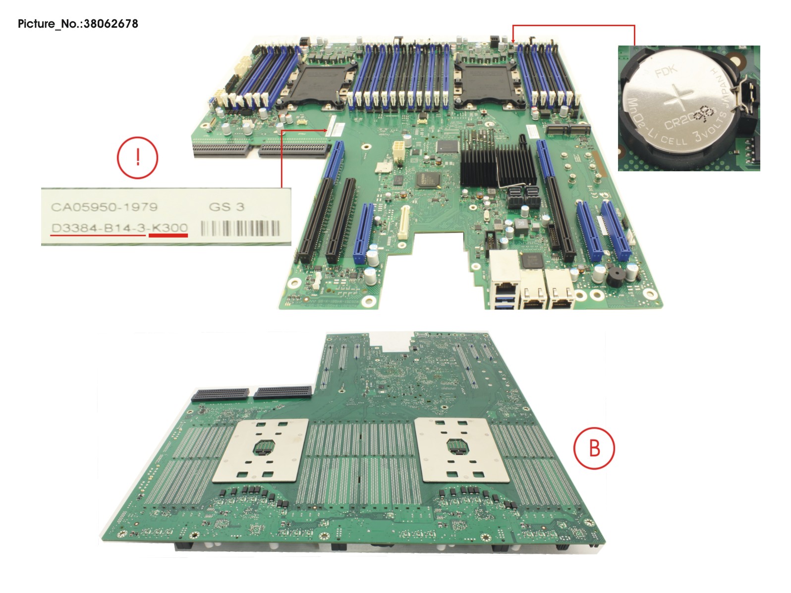 SYSTEMBOARD RX2540 M5