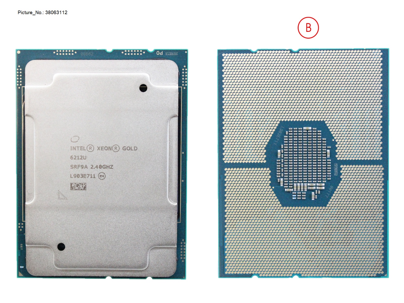 CPU INTEL XEON GOLD 6212U 2400 165W