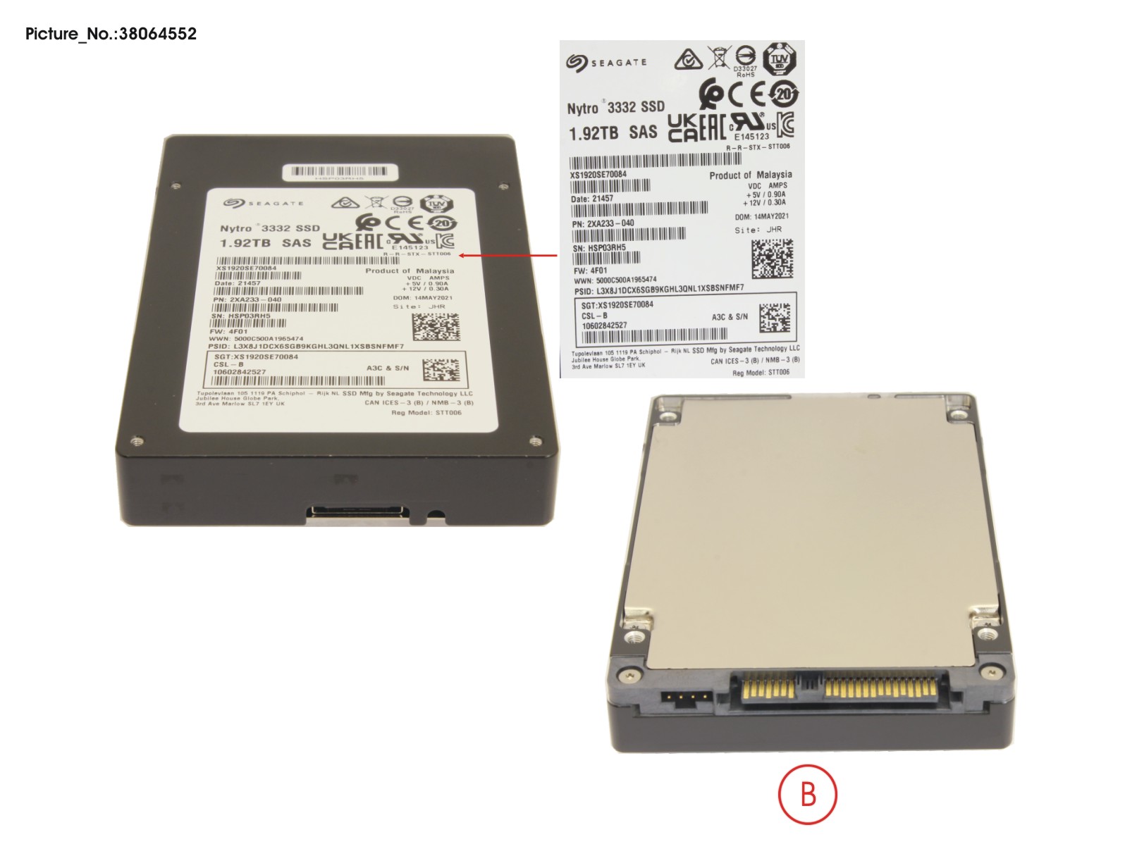 SSD SAS 12G RI 1.92TB