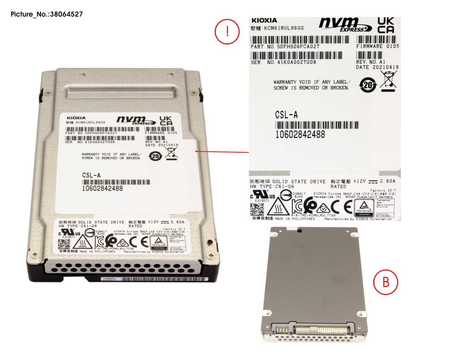 SSD PCIE4 SFF RI 960GB