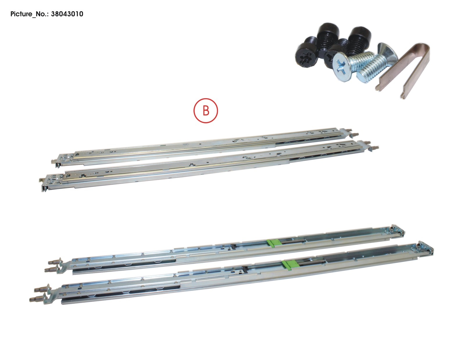 FUJITSU RACK MOUNT KIT F1 SLIM LINE