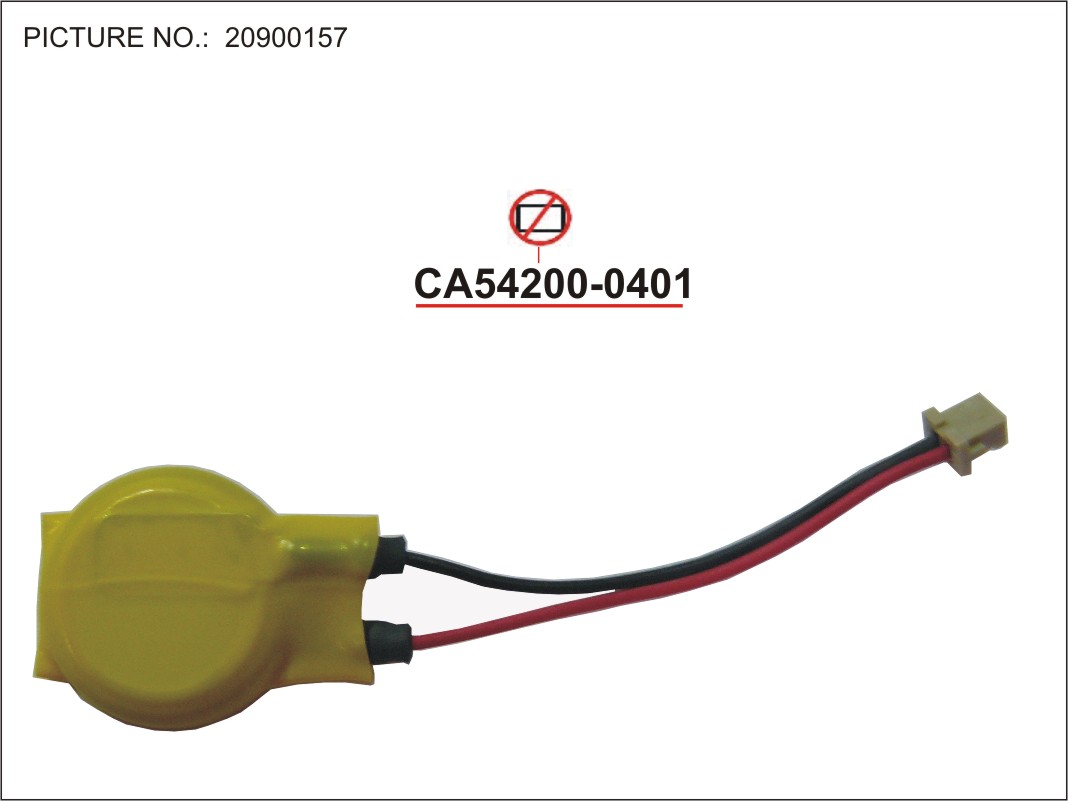 FUJITSU BTRTC BATTERY(CR1632) W/CABLE