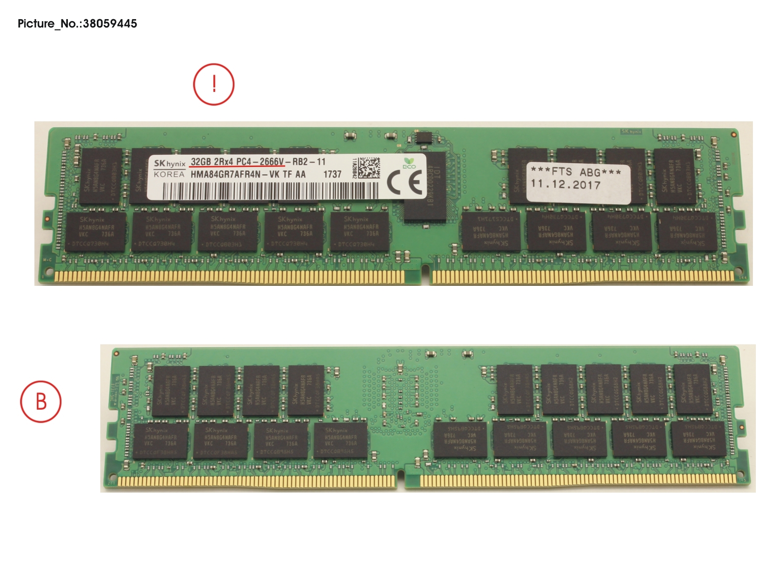 32GB 2RX4 DDR4 R