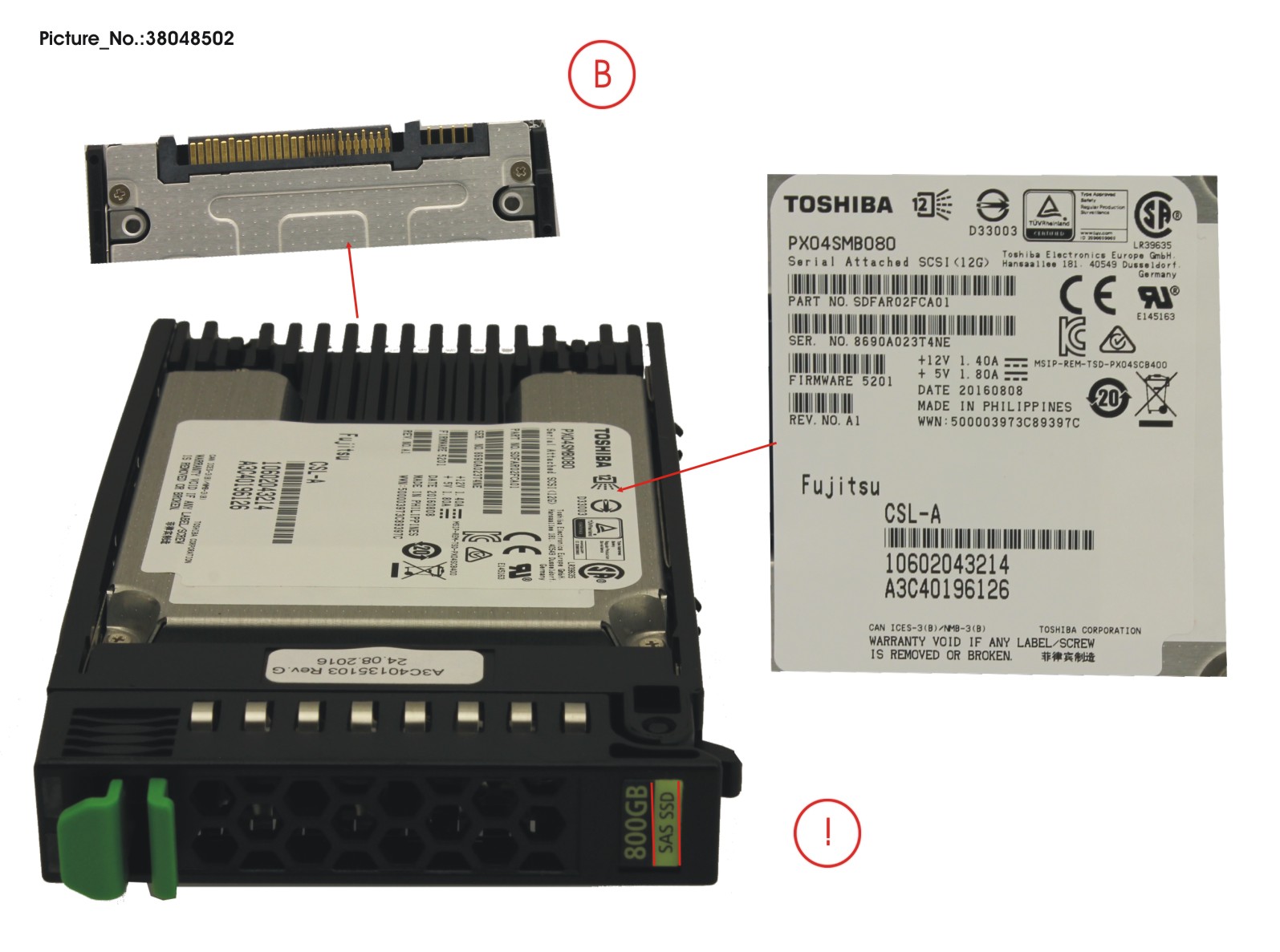 SSD SAS 12G 800GB WRITE-INT. 2.5 H-P EP