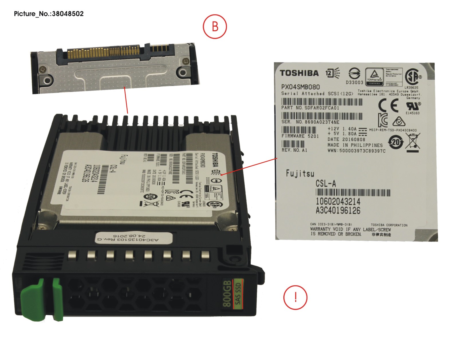 SSD SAS 12G 800GB WRITE-INT. 2.5 H-P EP SSD SAS 12G 800GB WRITE-INT. 2.5 H-P EP