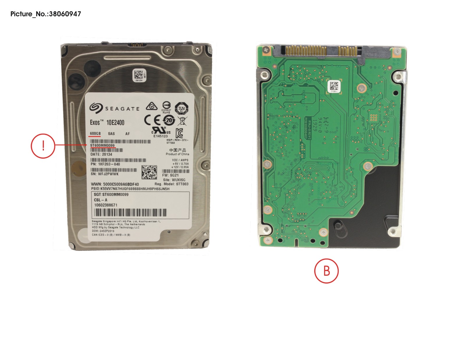 HDD SAS 12G 600GB 10K 512E SFF 2.5